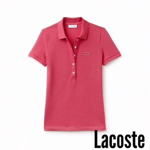 NWT Lacoste Pique Stretch Polo